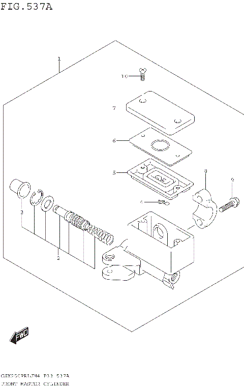 FRONT MASTER CYLINDER