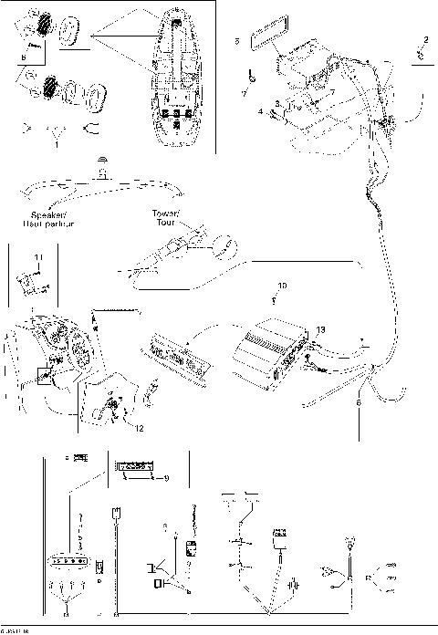 10- Amplifier And Tower Speakers