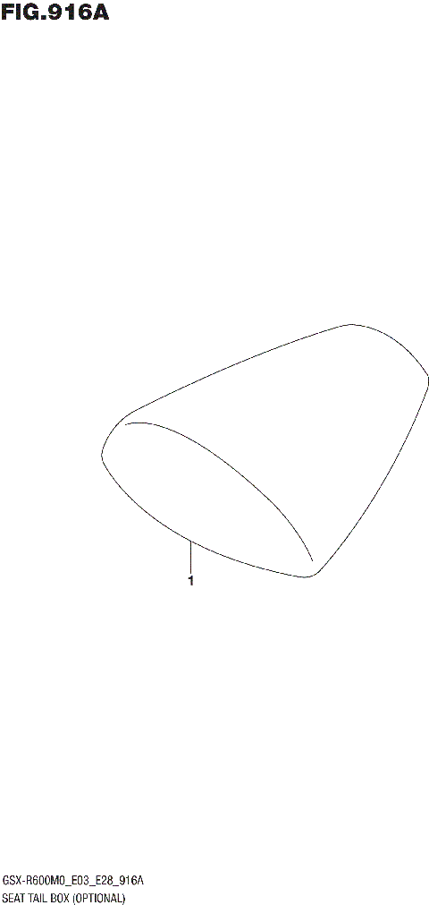 SEAT TAIL BOX (OPTIONAL)