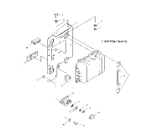 ELECTRICAL BOX MOUNTING - W045197DA/IA (4990499049C01)