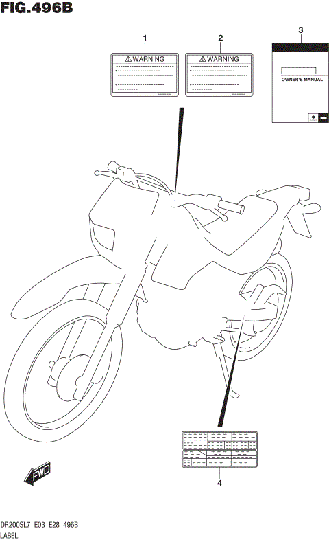 LABEL (DR200SL7 E28)