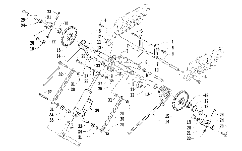 REAR SUSPENSION REAR ARM ASSEMBLY [95839]