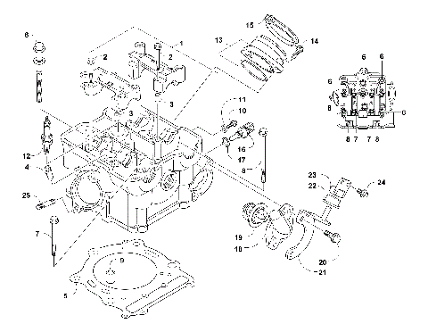 CYLINDER HEAD ASSEMBLY [87578]