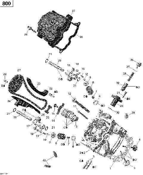 01- Cylinder Head, Front