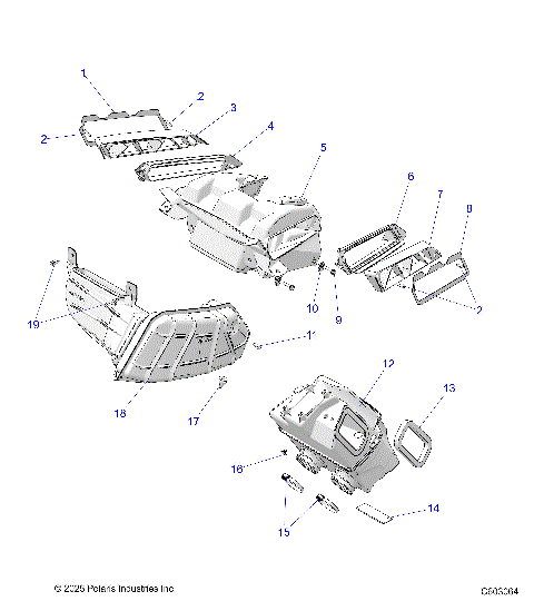 ENGINE, AIR INTAKE SYSTEM - S26TFF6RSL/TFP6RSL (C603064)