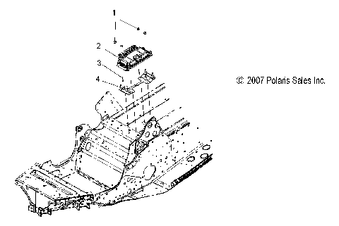 ELECTRICAL, ECU MOUNTING - S08PR7FS/FE (49SNOWECU08SBTRBO)