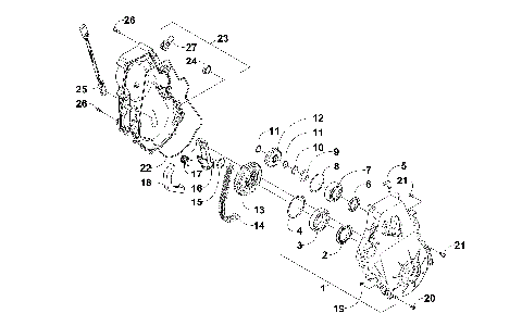 CHAIN CASE ASSEMBLY [101956]