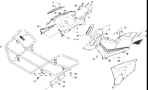 FRONT RACK AND SIDE PANEL ASSEMBLIES [303320]