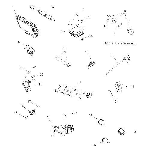 ELECTRICAL, SWITCHES, SENSORS, ECU and CONTROL MODULES - A12ZN8EAD/EAH/EAL/EAM/EAO/EAS/EAT (49ATVSWITCHES12SPXPEPS850)