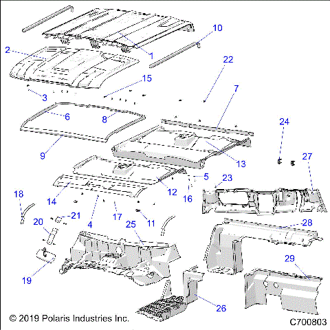 OPT, ROOF, STD - R20RSU99A/B (C700803)