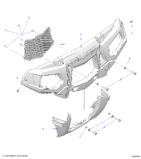 BODY, FRONT BUMPER and MOUNTING - A26SYY95AK (C102796)