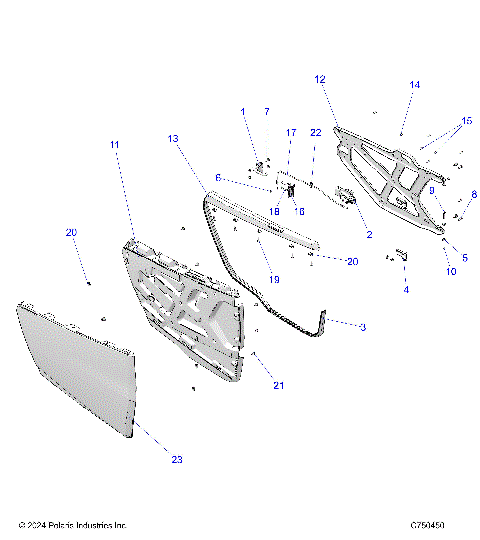 BODY, DOORS - Z25NEB99A4/B4 (C750450)