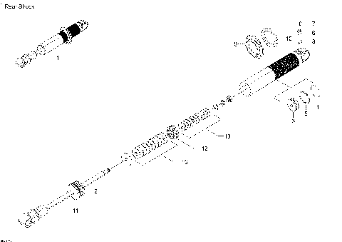 08- Rear Shocks - 800 E-TEC