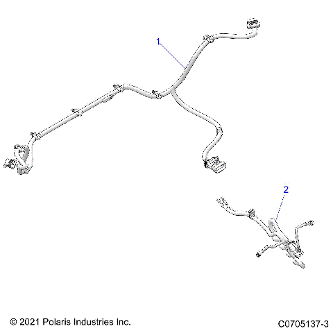 ELECTRICAL, WIRE HARNESS, PERIPHERAL - Z21RAE92AG/AS/BG/BS (C0705137-3)
