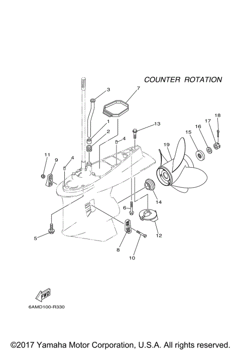 LOWER CASING DRIVE 4