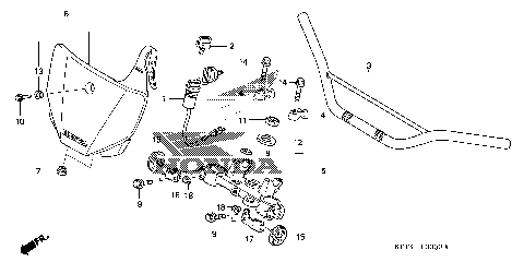 HANDLEBAR@TOP BRIDGE