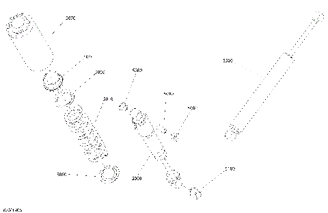 08- Rear Suspension Shocks	Grand Touring - Package Sport