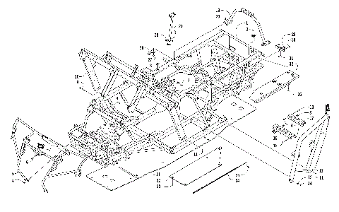 FRAME AND RELATED PARTS  [301693]