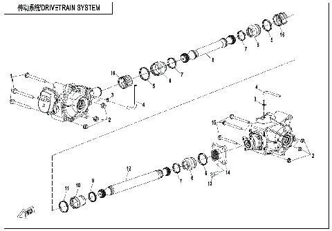 DRIVETRAIN SYSTEM