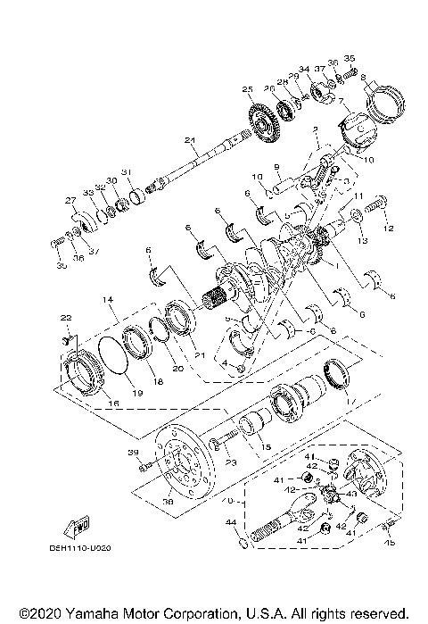 CRANKSHAFT PISTON