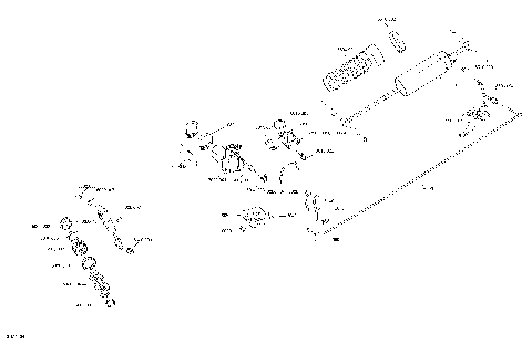 08- Rear Shocks Renegade - 1200 4-TEC - Package Enduro
