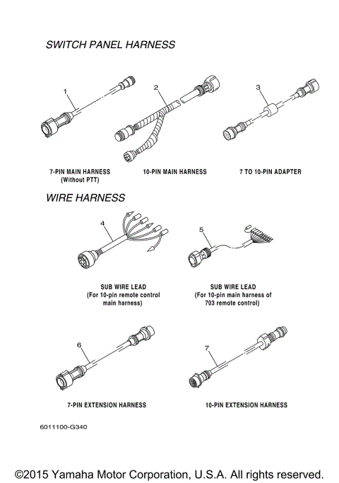 WIRE HARNESS CONVENTIONAL