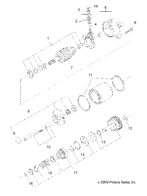 ENGINE, STARTING MOTOR - R10TH50AG/AR (49RGRSTARTINGMTR105004X4)