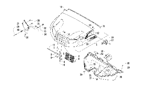 HOOD AND HEADLIGHT ASSEMBLY [97413]