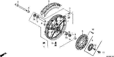 FRONT WHEEL (2)