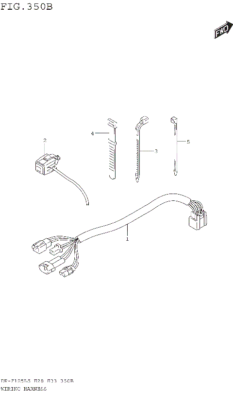 WIRING HARNESS (DR-Z125L5 E33)