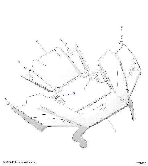 BODY, HOOD - Z25NEB99A4/B4 (C750457)