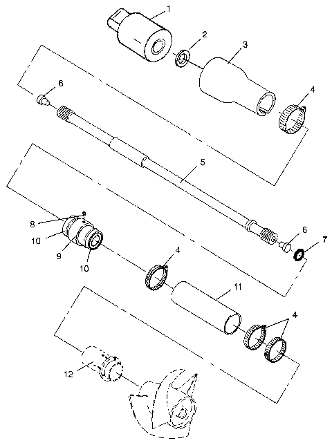 DRIVE SYSTEM SLT 780 B964588 and Intl. SLT 780 I964588 (4935683568B002)
