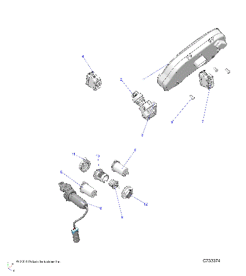ELECTRICAL, DASH INSTRUMENTS - R26RRP99CN (C733374)