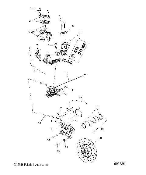 BRAKES, BRAKE SYSTEM - S21DDL6PS ALL OPTIONS (600235)