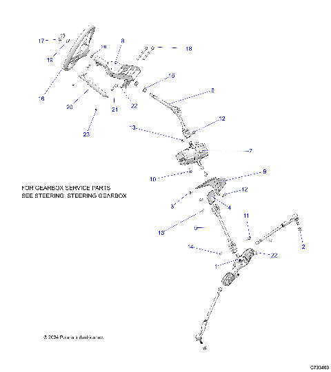STEERING, STEERING ASM. - R22TAE99FA/SFA/SCA/EA/SCK/EK (C700604)