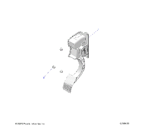 ENGINE, THROTTLE PEDAL