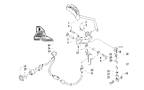 REVERSE SHIFT LEVER ASSEMBLY (OPTIONAL) [81811]