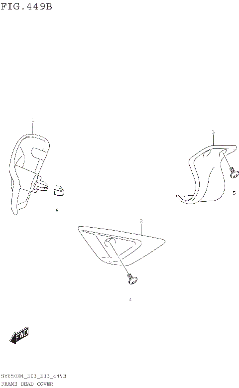 FRAME HEAD COVER (SV650M4 E33)
