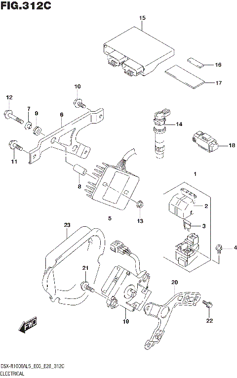 ELECTRICAL (GSX-R1000AL5 E33)