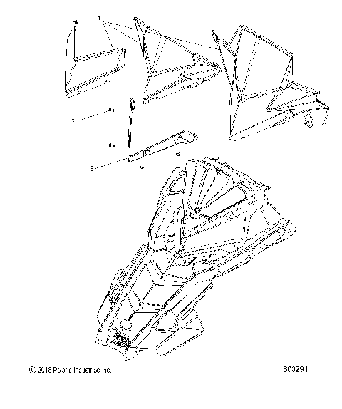 BODY, WINDSHIELD -  S21EKP6PS ALL OPTIONS (600291)