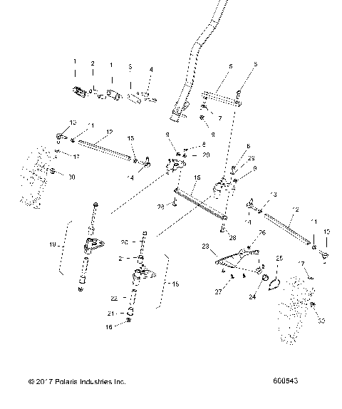 STEERING, LOWER - S19EEC8PS/PEB ALL OPTIONS (600543)