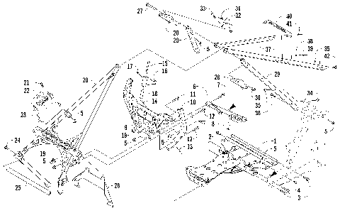 FRONT FRAME AND STEERING SUPPORT ASSEMBLY [93852]