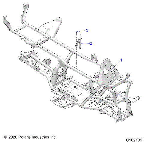 CHASSIS, FRAME - A20SJE57BX (C102139)