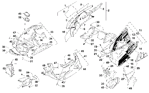 SKID PLATE AND SIDE PANEL ASSEMBLY [102155]