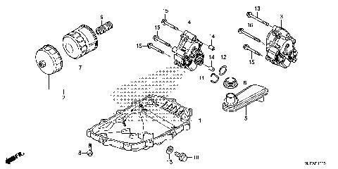 OIL PAN@OIL PUMP