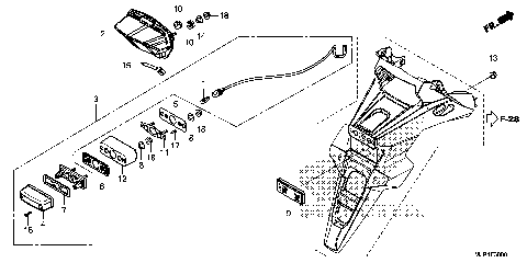 TAILLIGHT@LICENSE LIGHT