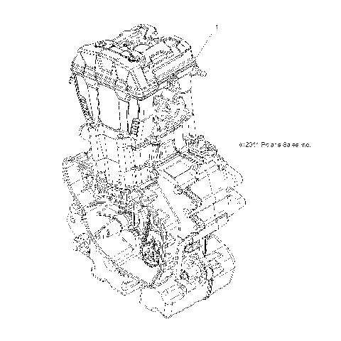 ENGINE, LONG BLOCK - A15DAA57EJ/EH/EEK (49RGRSB12RZR570)
