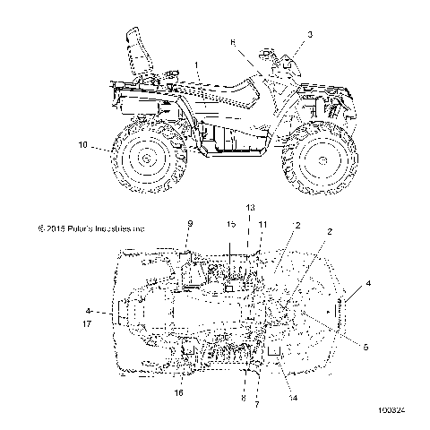 BODY, DECALS - A16SDS57C2 (100324)