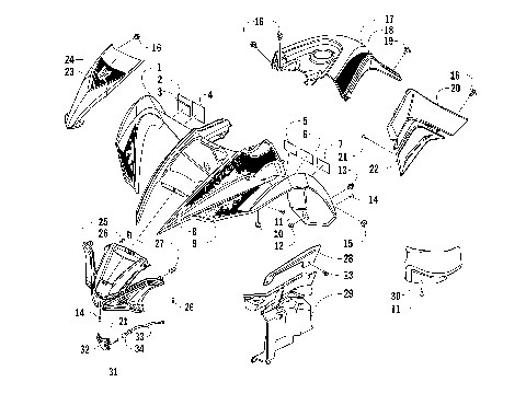 FRONT BODY ASSEMBLY [94389]