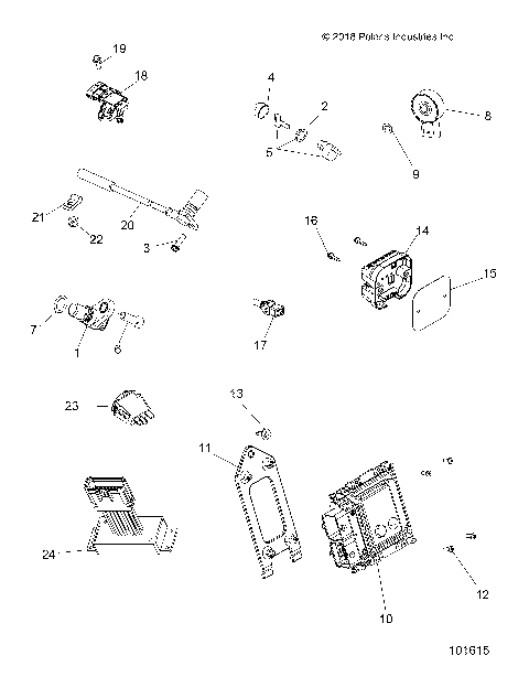 ELECTRICAL, SWITCHES, SENSORS and ECM - A19SEA57R1/SEE57R1/7 [101615]